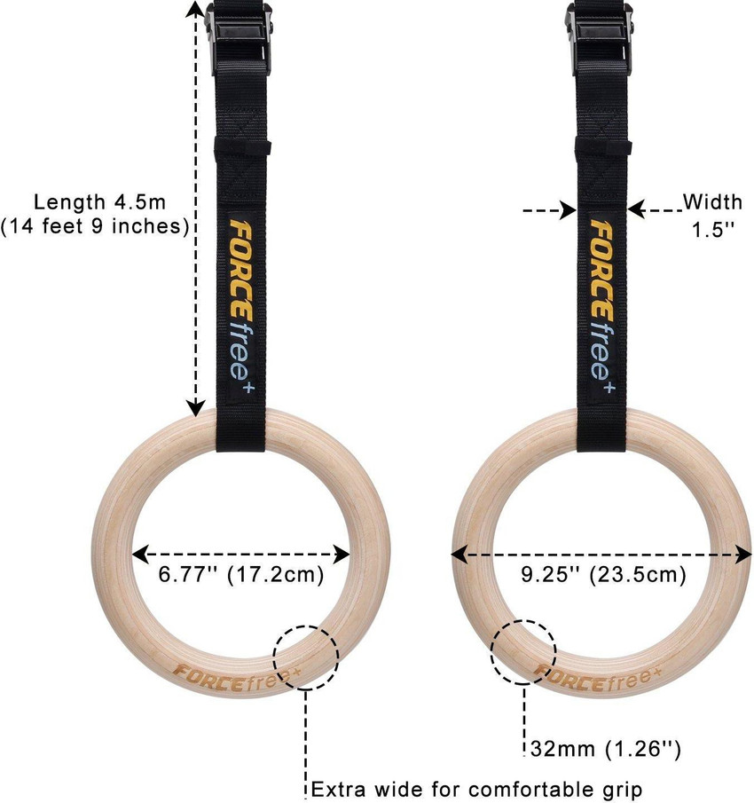 Gymnastic rings flipkart sales