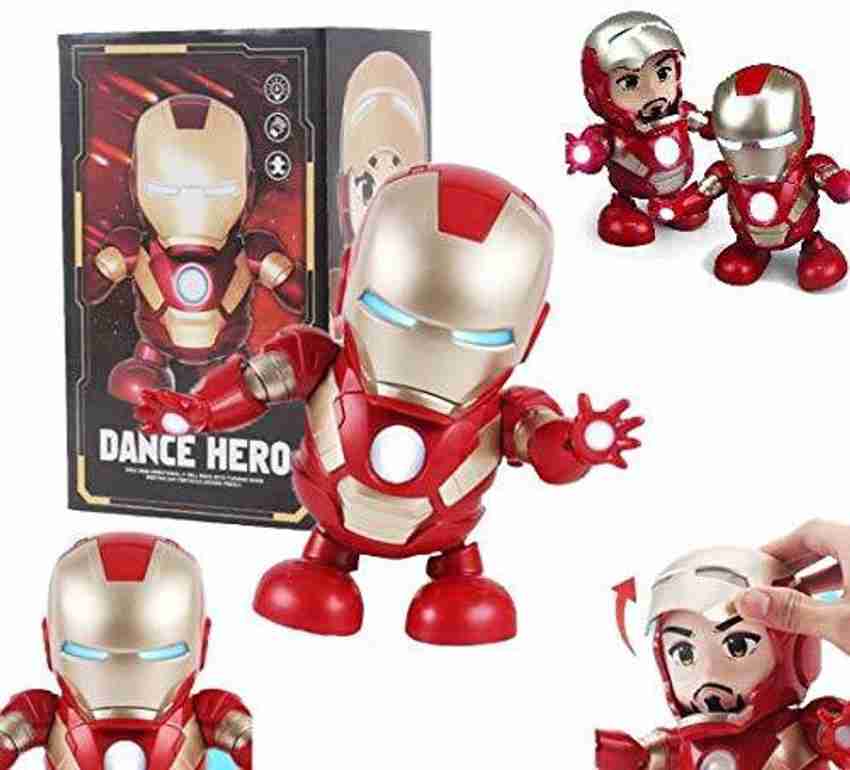 mega star Dance Hero Iron Man Robot Toy for Kids Dancing Iron Man