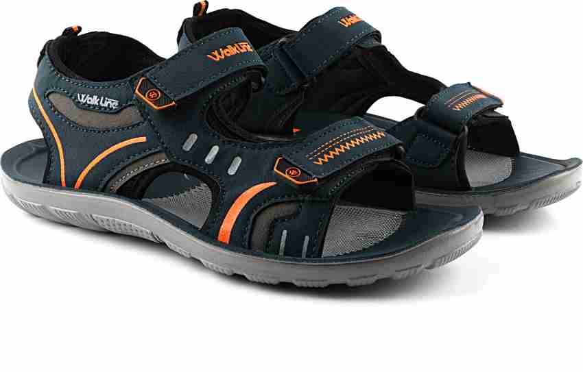 WALKLINE Men Blue Sandals Buy WALKLINE Men Blue Sandals Online