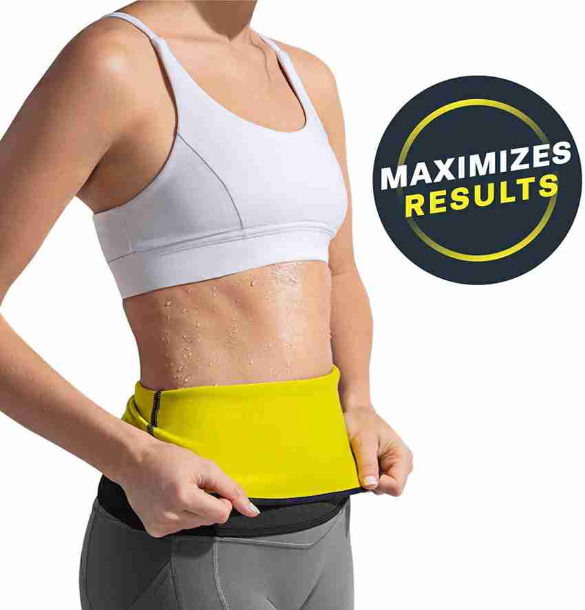 Svello Genuine Soft Slim Sweat Belt for Men & Women Hot Body Shaper Weight  Loss Slimming