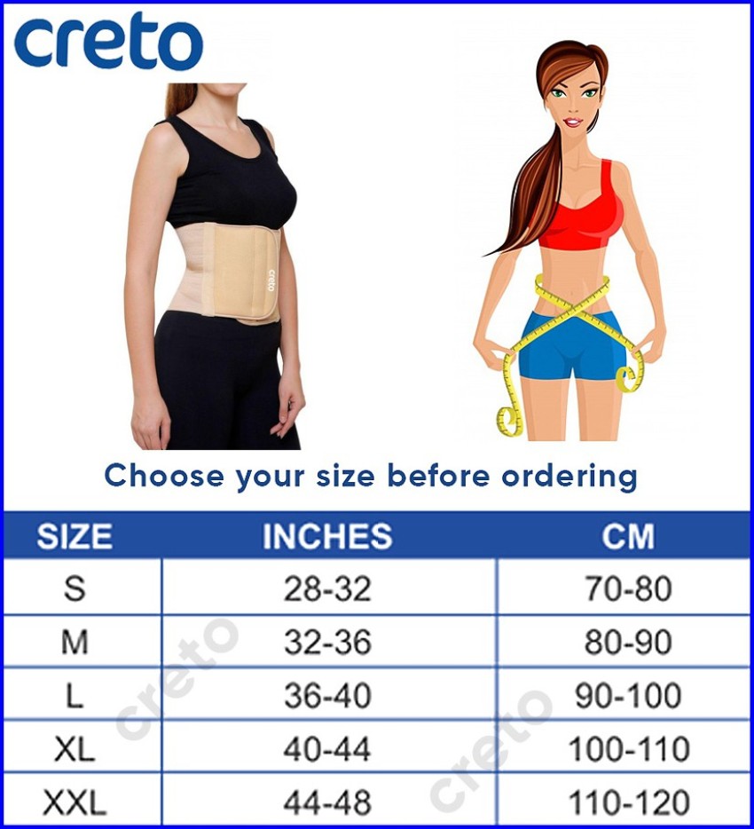 CRETO Abdominal Binder,Post Pregnancy Belt For Waist-Line