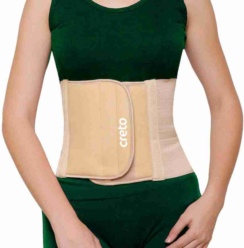 CRETO Abdominal Belt after delivery for Tummy Reduction & Body Shape  (Beige) Abdominal Belt - Buy CRETO Abdominal Belt after delivery for Tummy  Reduction & Body Shape (Beige) Abdominal Belt Online at