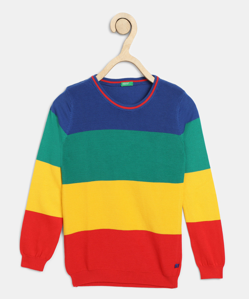 Striped hotsell multicolor sweater