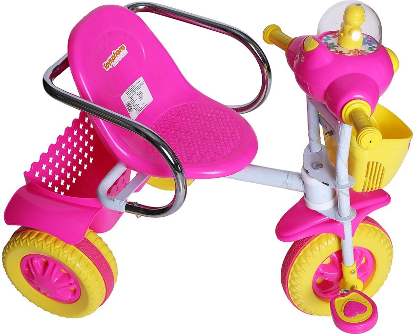 Toysphere Rapid Tricycle with Music Light Front and Back Storage