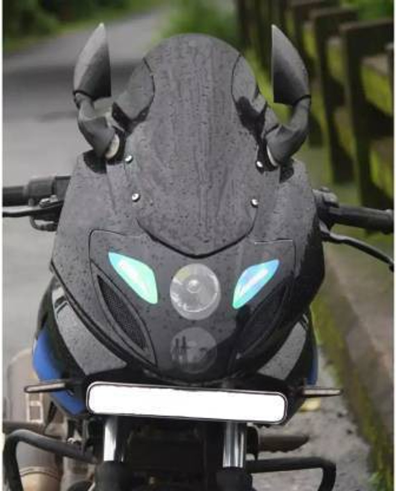auto trends Pulsar 220 VISOR Bike Headlight Visor Price in India Buy auto trends Pulsar 220 VISOR Bike Headlight Visor online at Flipkart
