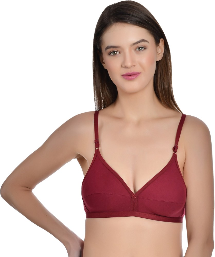 Aimly Women's Cotton Non-Padded Non-Wired Low Coverage Regular Bra (PACK OF  2) Women Everyday Non Padded Bra - Buy Aimly Women's Cotton Non-Padded Non-Wired  Low Coverage Regular Bra (PACK OF 2) Women