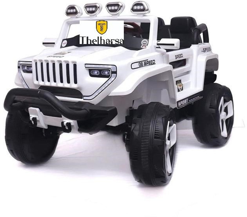 Jeep ride on sale on toy battery