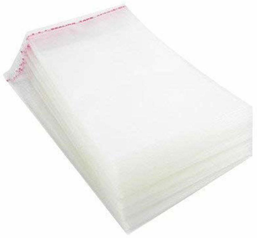 Dms Retail Industrial Transparent Plastic Packing Bags Adhesive