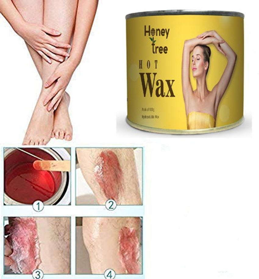Hot wax online hair removal