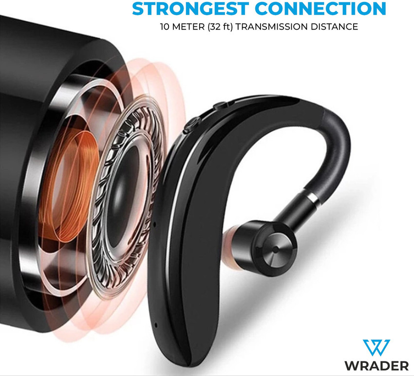 WRADER One Ear Original S109 Bluetooth Earphone V5.0 Hand Free