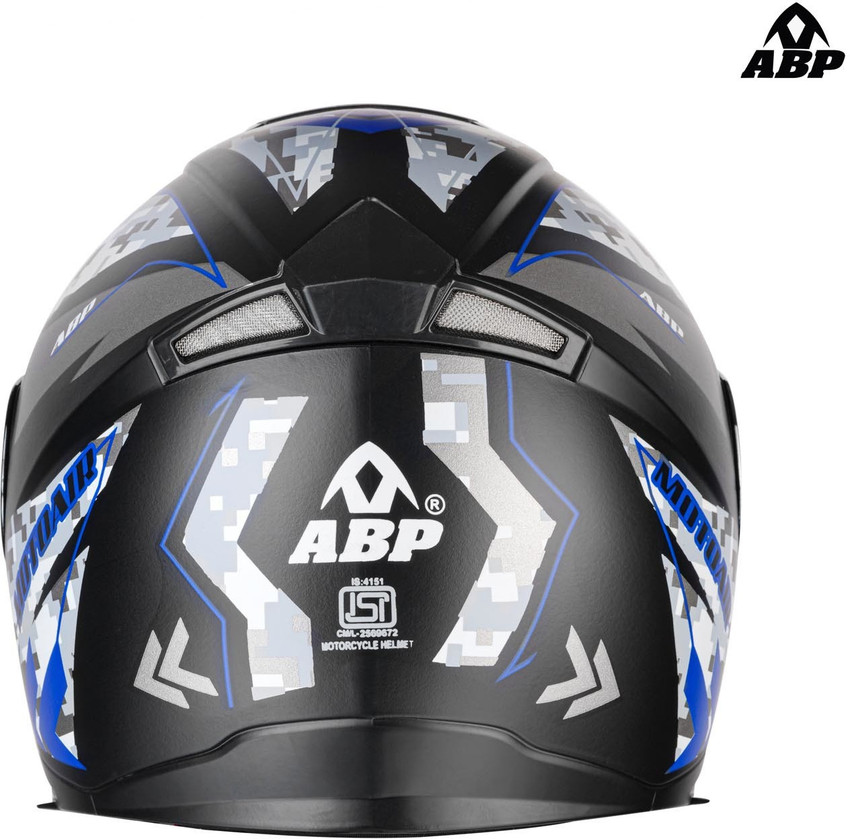 ABP MOTO AIR DX 1 Full Face Helmet with Reflective Graphics