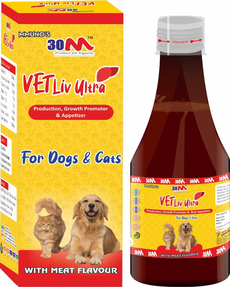 30M Liver Tonic for dogs cats puppies 1 x 200 ml Silymarin