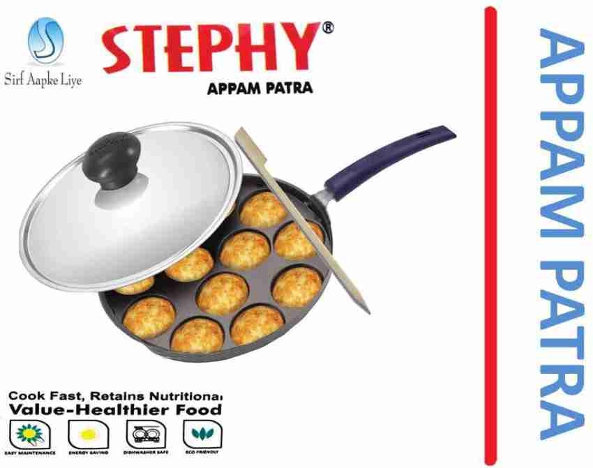 Bharath Agencies Cast Iron Appam Patra Paniarakkal 7 L capacity 22