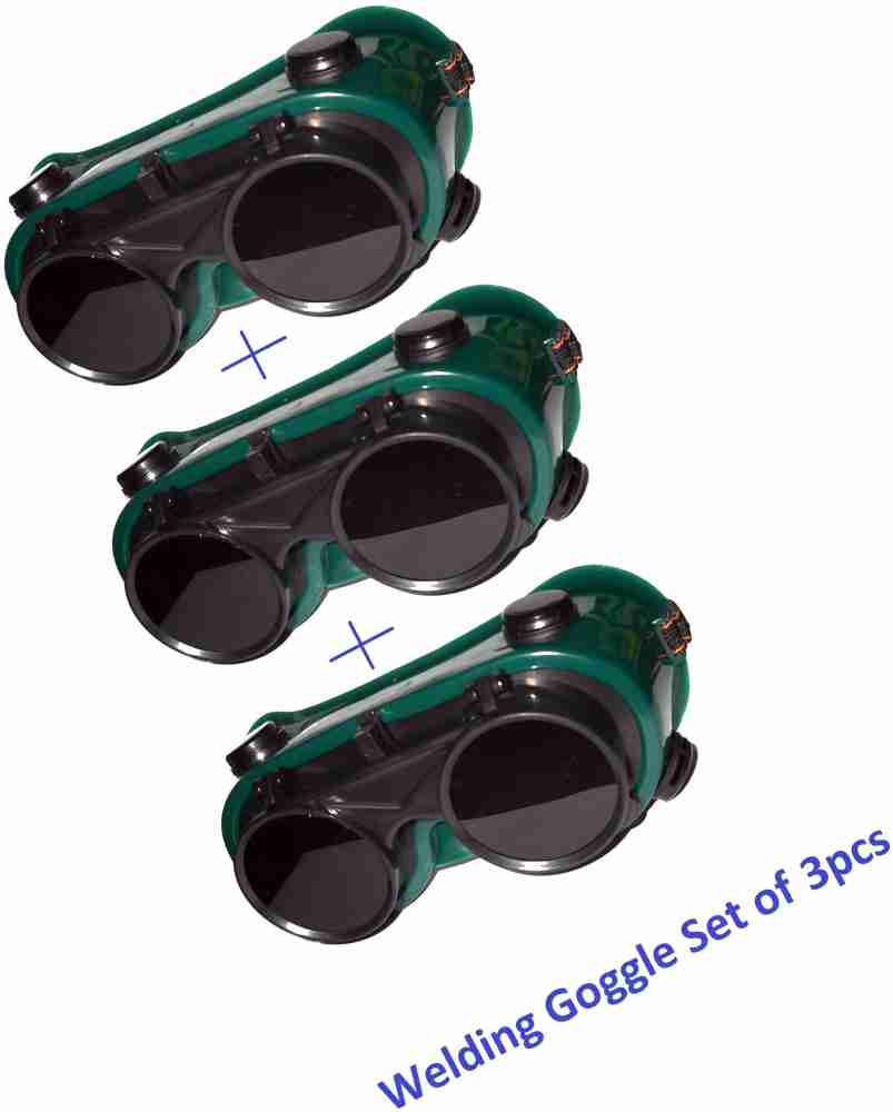 Qualigen Heavy duty Welding Goggle Safety Goggle (Pack of 3pc