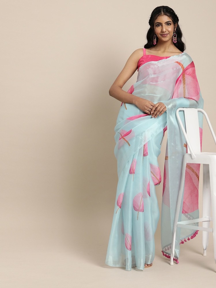 Buy Green Sarees for Women by Nk Textiles Online