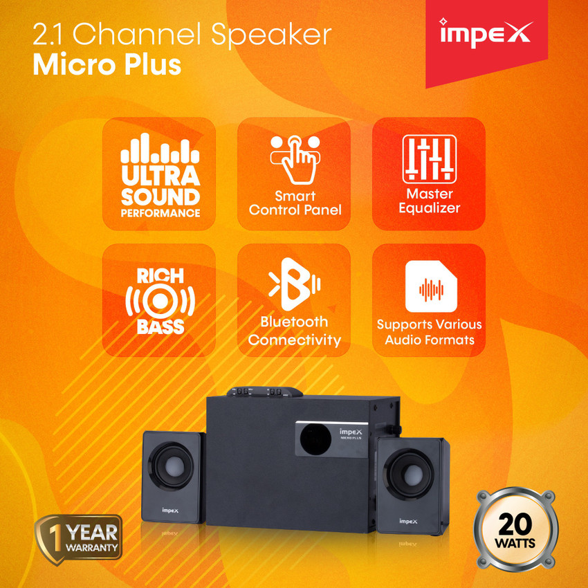 Buy IMPEX Micro plus Bluetooth Home Theatre Online from Flipkart