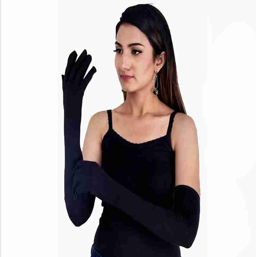 Full sleeve hand gloves for sun protection on sale