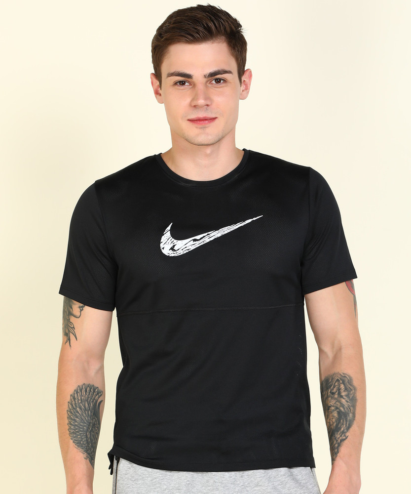 nike men's round neck shirts tops