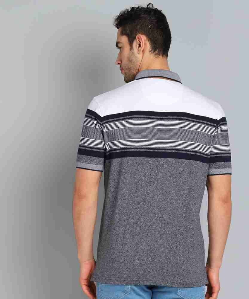 LOUIS PHILIPPE Men Solid Regular Fit Polo T-shirt, Lifestyle Stores, Velacherry