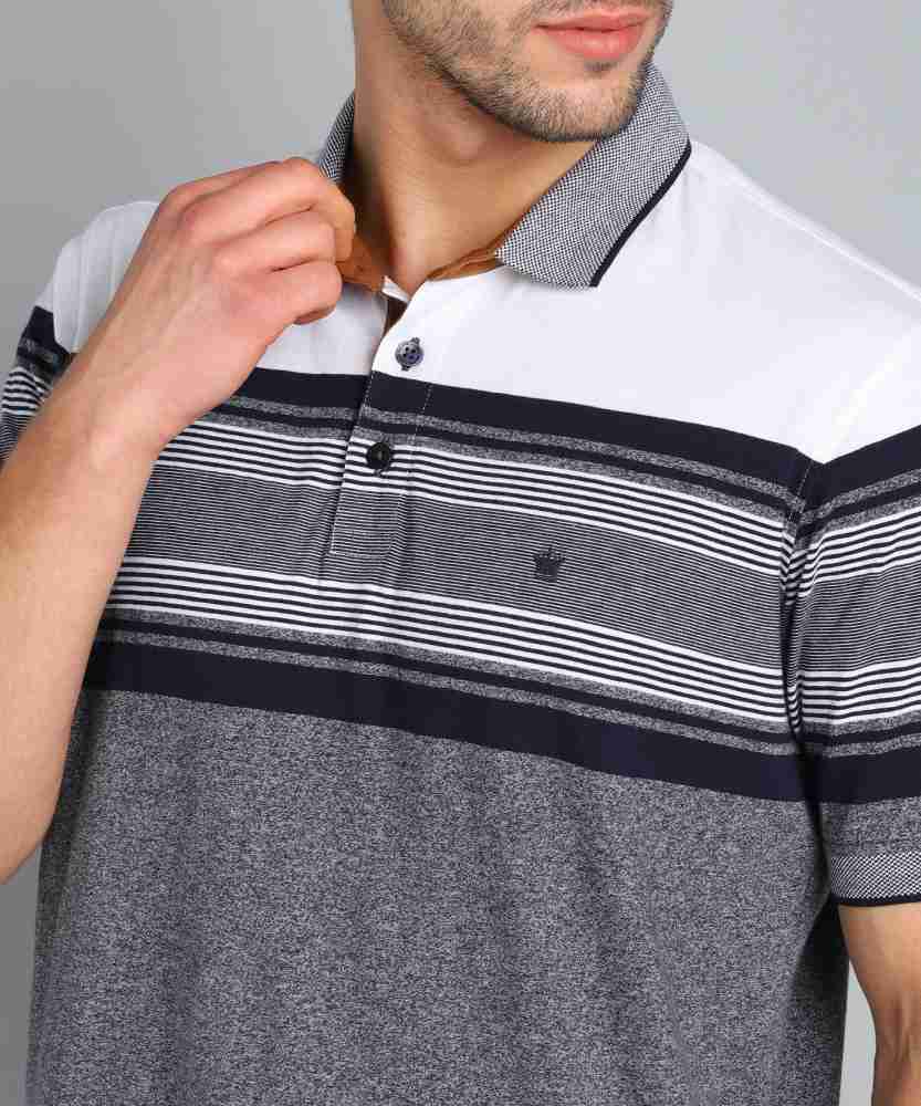 Buy Louis Philippe Sport Printed Polo Collar Pure Cotton T Shirt - Tshirts  for Men 23581784