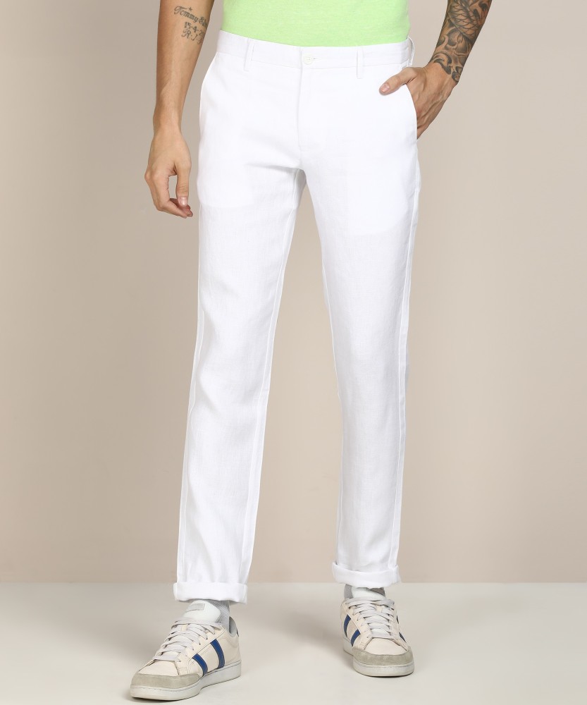 INDIAN TERRAIN Brooklyn Slim Fit Men Beige Trousers  Buy INDIAN TERRAIN  Brooklyn Slim Fit Men Beige Trousers Online at Best Prices in India   Flipkartcom