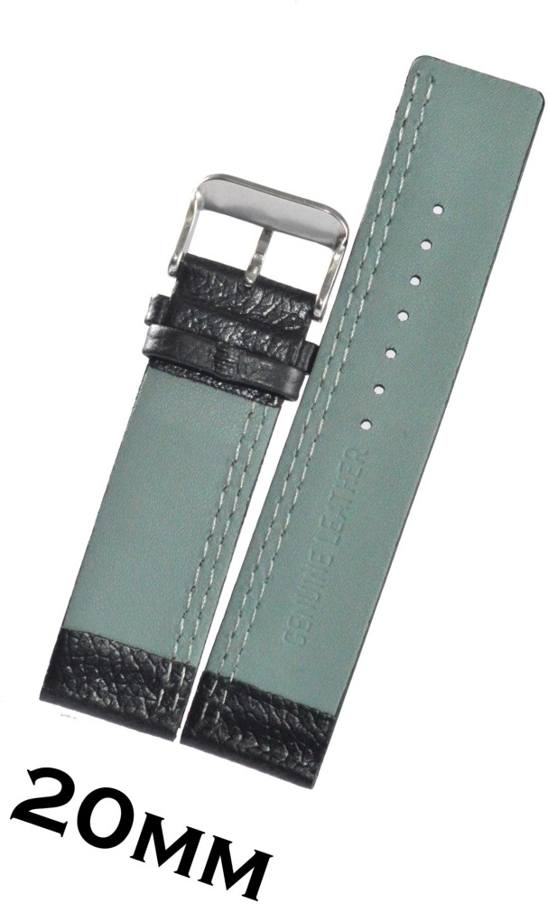Leather stitched straps width 2,5cm ( 6 oz), Genuine full grain double –  Salvo Leather