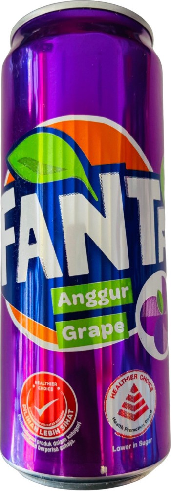 Fanta Grape Flavored Soft Drink Can Imported 320ml Can Price in