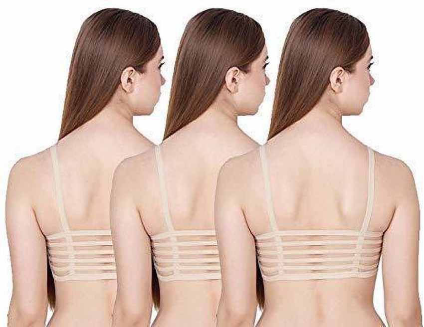 Backless bra for women with combo-2 bra backless bralette bra non padded  for girls.