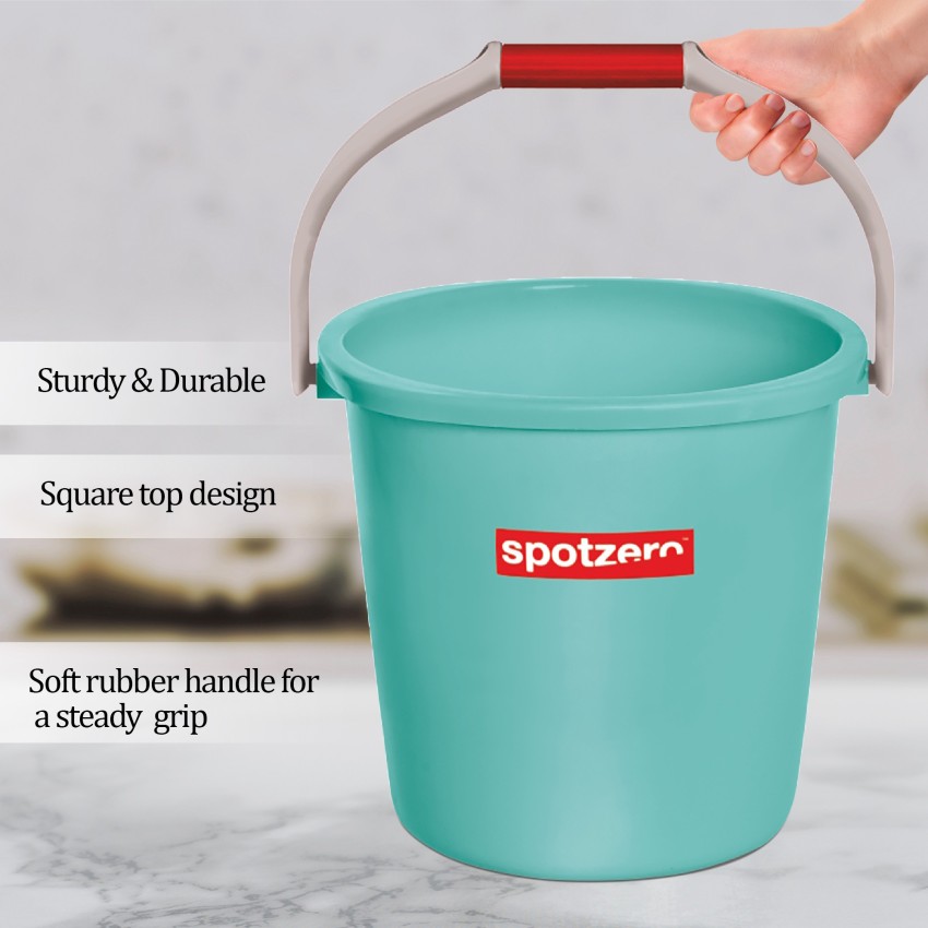 Buy Spotzero By Milton Plastic Green Bathroom Cleaning Set - 500