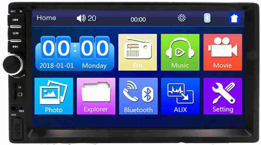 Double din bluetooth store car stereo