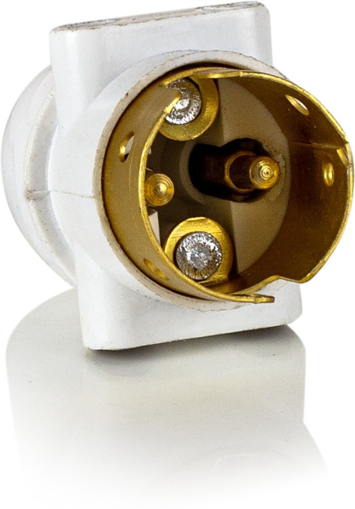 Pedent Holder, Multi Pin Socket, Two Pin Male Female, Adeptar, Multi Holder  Adeptar And Pin Type Bulb Holder ( Pack Of 2 Set)