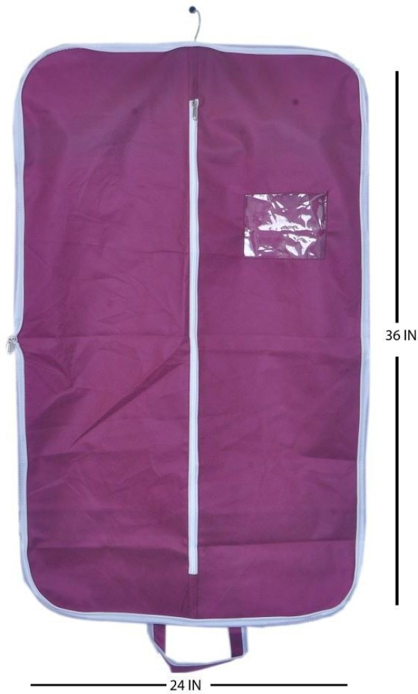 SH NASIMA MANUFACTURER 12345 Hanging Garment Bags for Storage Well Sealed  Clothes Dust Cover with Large Clear Window and 3 Zippers Opening for Suit  Coat Closet Rack(Frameless),2 Packs 17580 Price in India 