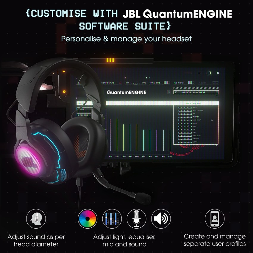 JBL Quantum ONE  Professional USB Gaming Headset