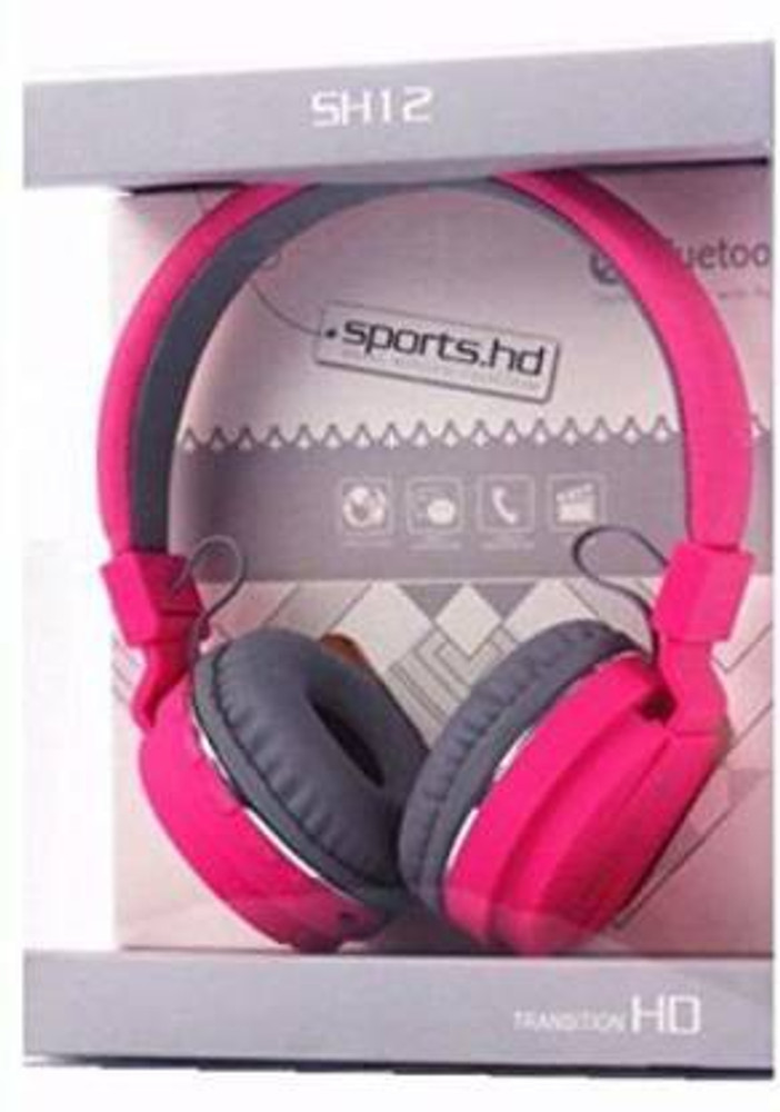 SHOPLINE SH12 wireless Bluetooth Headphone With FM and SD