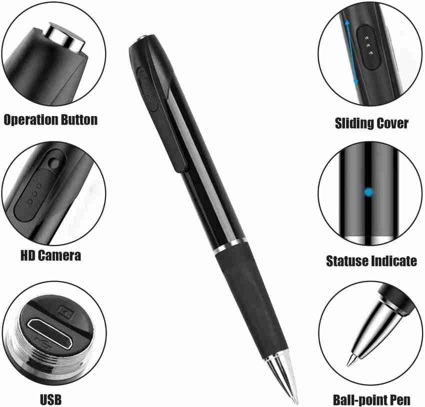 OJXTZF Spy Pen Camera 1920 1080p FULL HD USB Video Voice Hidden