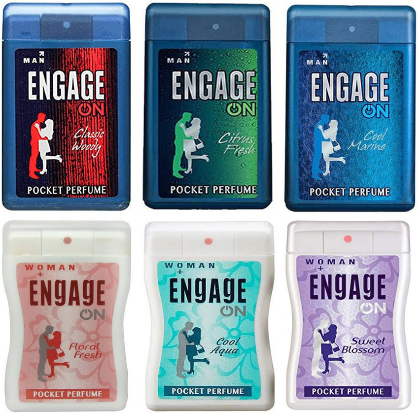 Buy Engage Classic Woody Citrus Fresh Cool Marine Floral