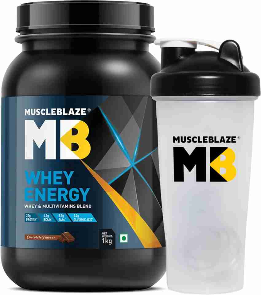 MuscleBlaze Whey Energy with 20g Protein