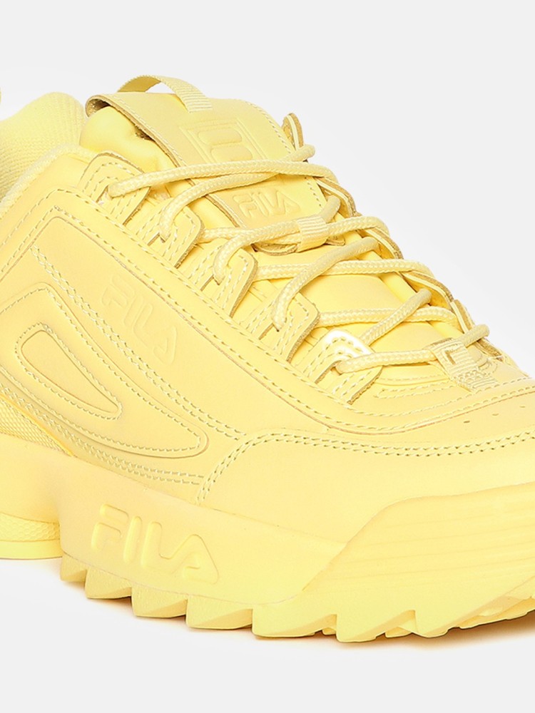 Fila trainers clearance yellow