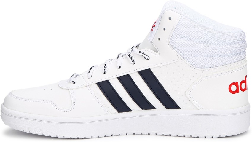 ADIDAS Hoops 2.0 Mid Basketball Shoes For Men