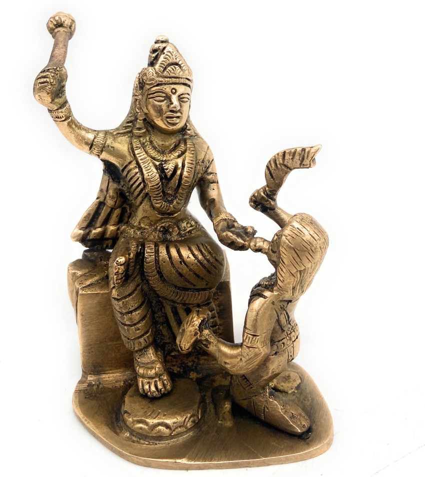 Bhunes Brass Bagalamukhi | Baglamukhi Mata Brass Idol/Bagla Devi ...
