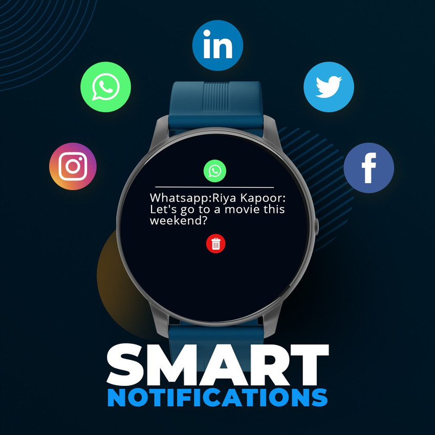 Amazfit Stratos Whatsapp Notification Flipkart Samsung Gear Fit - Main Image