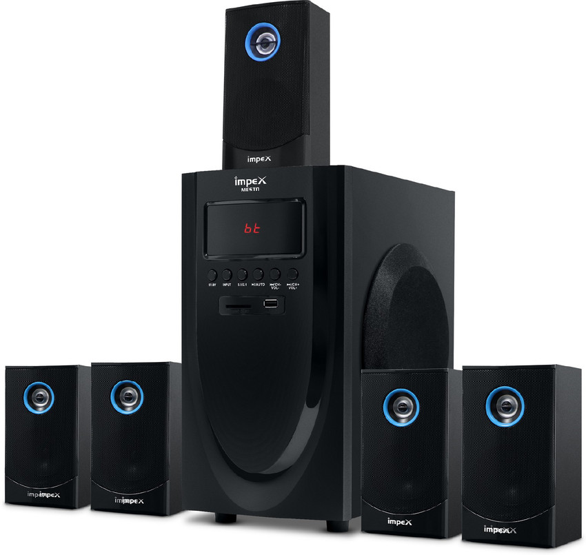 Impex bluetooth 5.1 multimedia speaker system hot sale