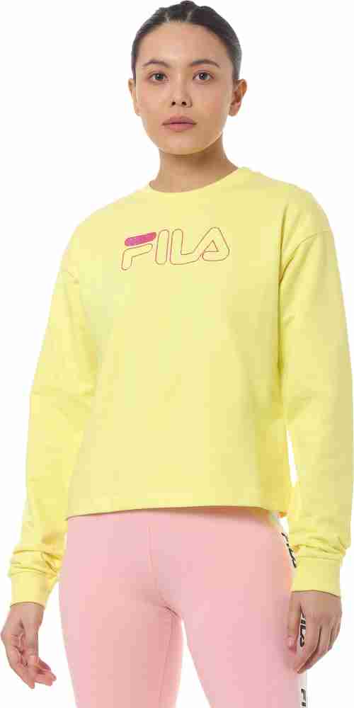 FILA Full Sleeve Solid Women Sweatshirt Buy FILA Full Sleeve Solid Women Sweatshirt Online at Best Prices in India Flipkart