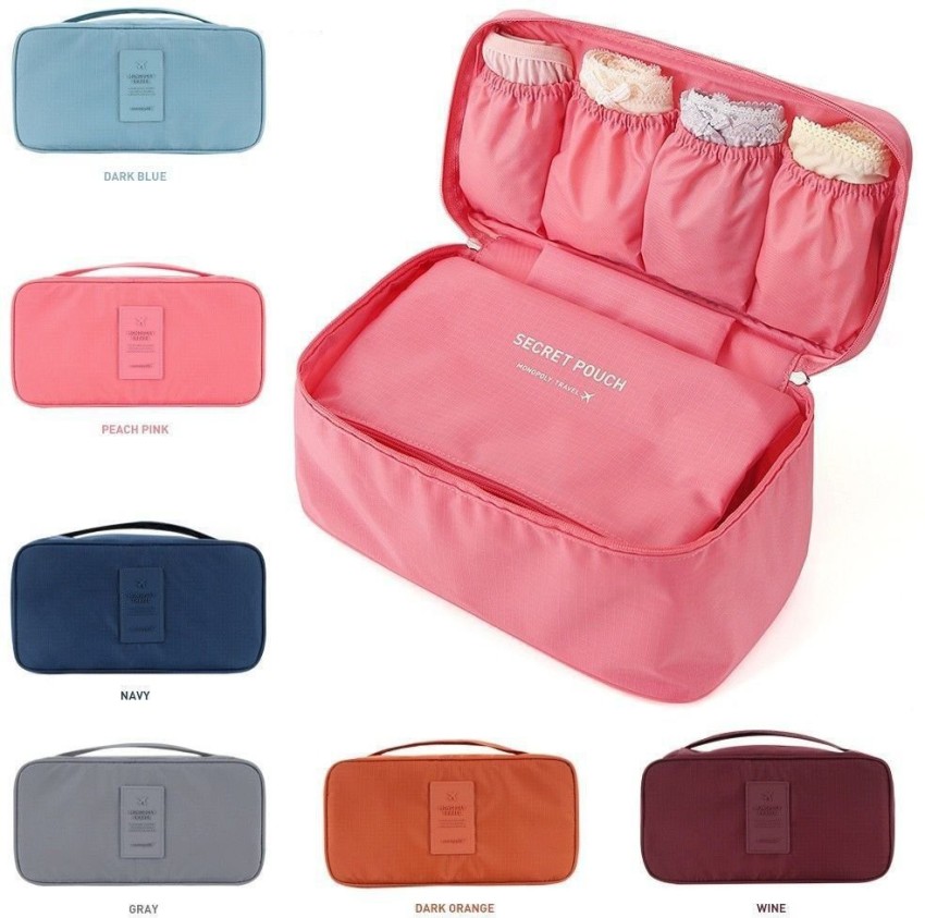 3 Layer Lingerie Organizer Bag, Travel Pouch for Storage of Bra, Underwear  at Rs 250/piece in Mumbai