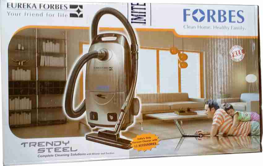 EUREKA FORBES Trendy Steel Dry Vacuum Cleaner Price in India