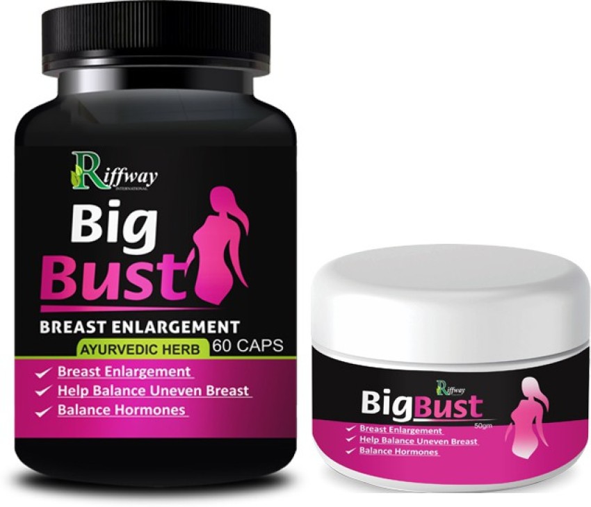 Riffway Big Bust Capsules Cream Combo, Promotes Female Chest Size Uneven  Body Toner Price in India - Buy Riffway Big Bust Capsules Cream Combo,  Promotes Female Chest Size Uneven Body Toner online