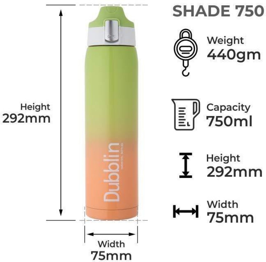 Thermos Water Bottle: Keeps 24h cold & 12h hot