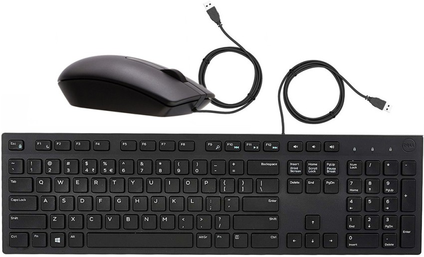 DELL Wired Keyboard KB216 u0026 Wired Optical Mouse MS116 Combo (Zb_03) Combo  Set Price in India - Buy DELL Wired Keyboard KB216 u0026 Wired Optical Mouse  MS116 Combo (Zb_03) Combo Set online
