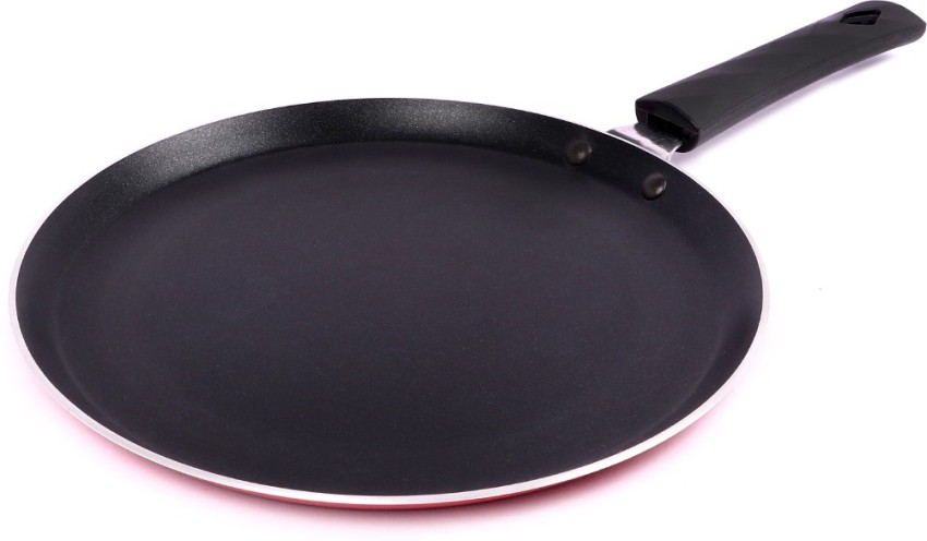 NIRLON Non Stick Flat Pan Flat Dosa Tava Griddle Free Concave Roti tawa  Kitchen Cooking Combos Set Tawa 29.5 cm diameter Price in India - Buy  NIRLON Non Stick Flat Pan Flat