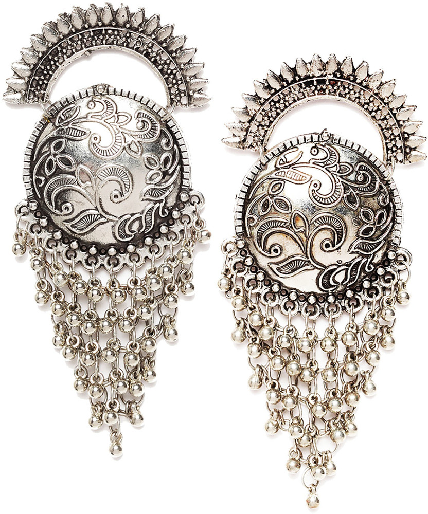 Oxidised online earrings flipkart